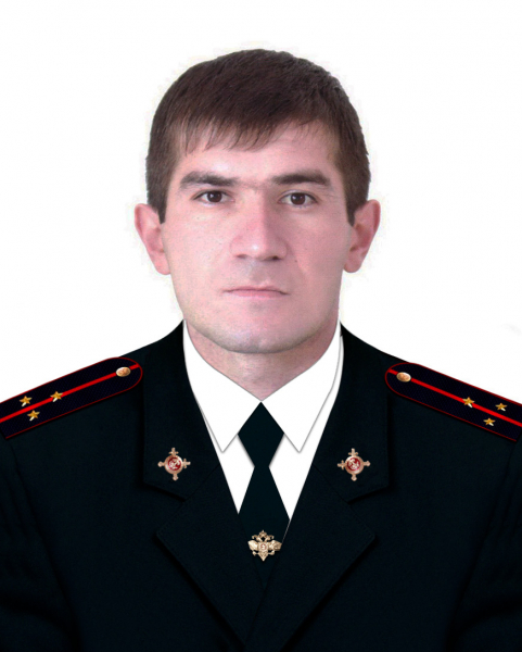 Участковый полицейский Хаджоков Энвер Жорович