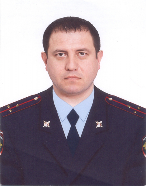 Участковый полицейский Хамирзов Анзор Султанович