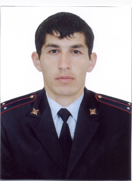 Участковый полицейский Хапачев Тимур Нальбиевич