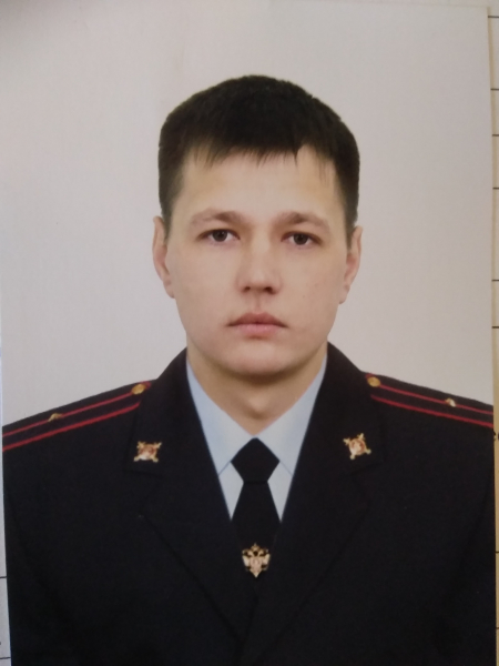 Участковый полицейский Слабодчиков Родион Иванович
