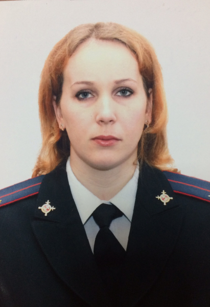 Участковый полицейский Гвоздева Вера Викторовна