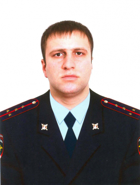Участковый полицейский Шеожев Анзор Мурадинович