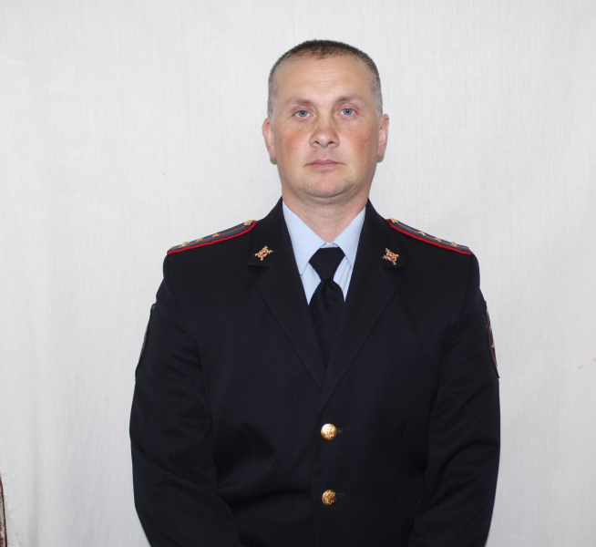Участковый полицейский Заварзин Евгений Андреевич