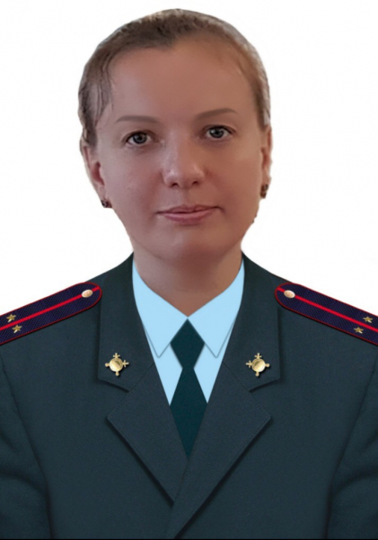 Участковый полицейский Ильина Евгения Николаевна