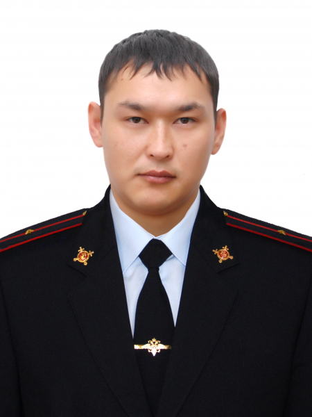 Участковый полицейский Агылдаев Эдуард Валерьевич