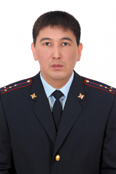 Участковый полицейский Азыков Амыр Владимирович