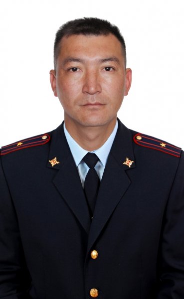 Участковый полицейский Алашев Судур Карунович