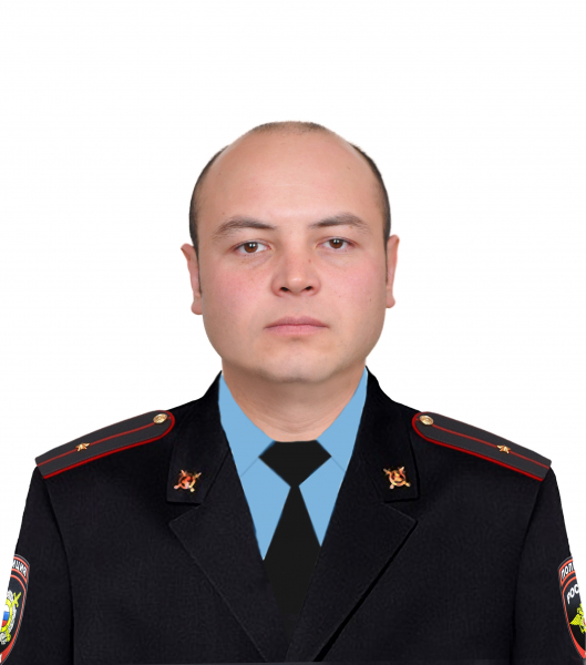 Участковый полицейский Жумаев Нодирбек Тураевич
