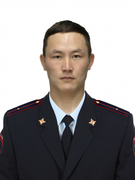 Участковый полицейский Кыдыев Аткыр Леонидович