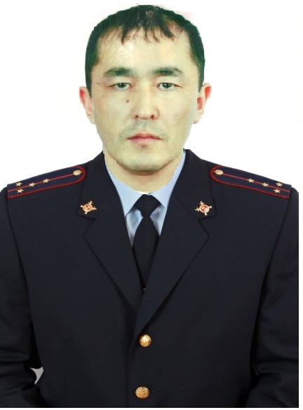 Участковый полицейский Монголов Марат Валерьевич