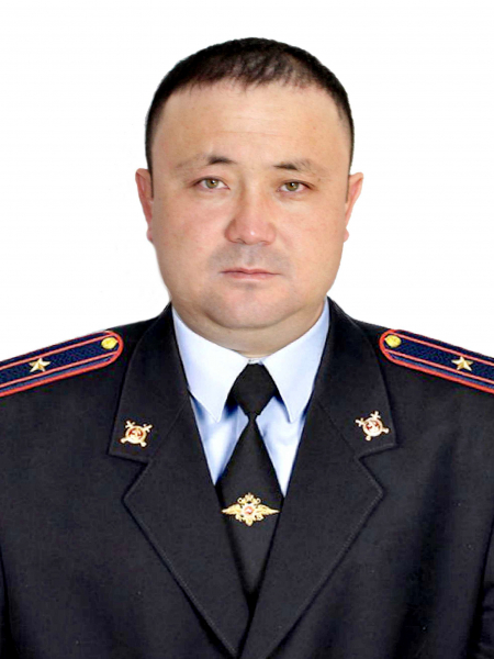 Участковый полицейский Нугуманов Жанболат Даулетович