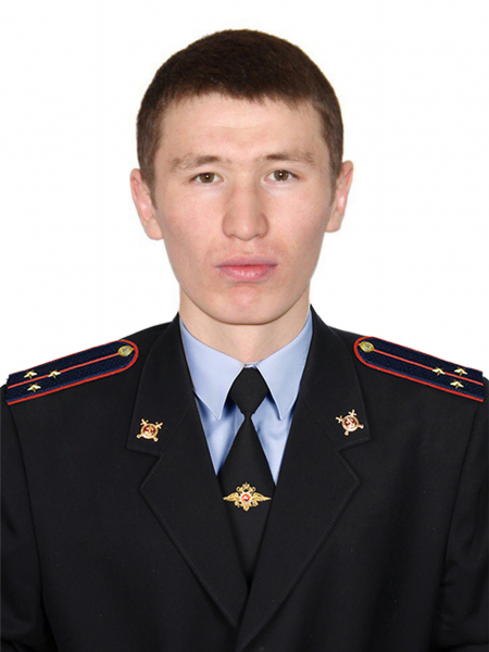 Участковый полицейский Таксанов Руслан Николаевич