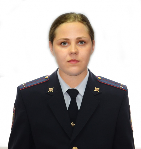 Участковый полицейский Гайдук Елена Дмитриевна