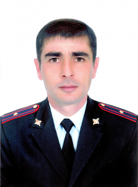 Участковый полицейский Гучетль Руслан Темботович
