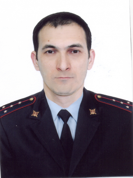 Участковый полицейский Дагужиев Тимур Байзетович
