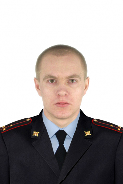 Участковый полицейский Колыхалов Максим Иванович
