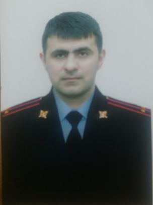 Участковый полицейский Мамедов Джахид Афсар оглы