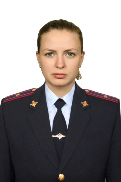 Участковый полицейский Селиверстова Олеся Анатольевна