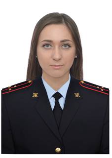 Участковый полицейский Титова Анна Геннадьевна