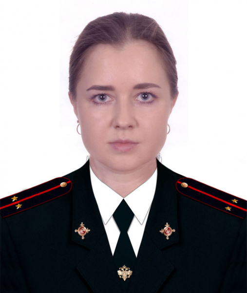 Участковый полицейский Овчарова  Диана Юрьевна