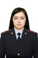 Участковый полицейский Шмидт Карина Владимировна