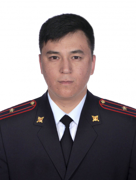 Участковый полицейский Шукенов Руслан Лаекпекович
