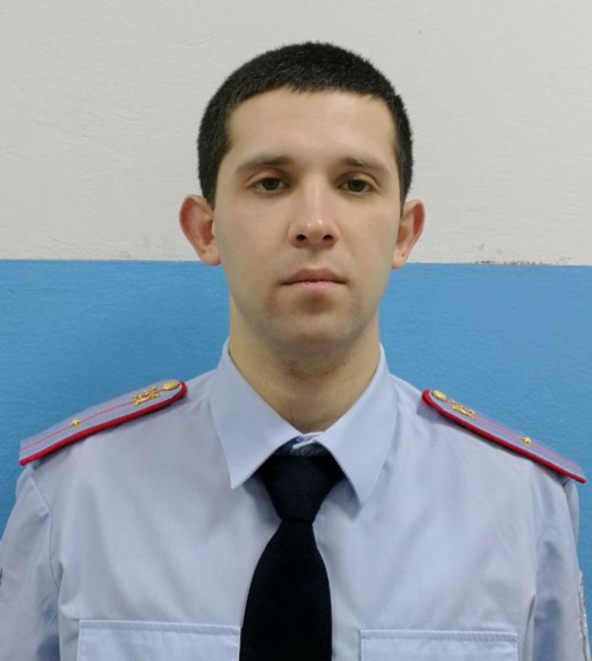 Участковый полицейский Ананьев Александр Александрович