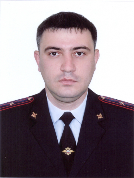 Участковый полицейский Тлехатук Рустам Русланович