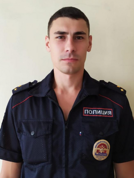Участковый полицейский Левошко Андрей Юрьевич