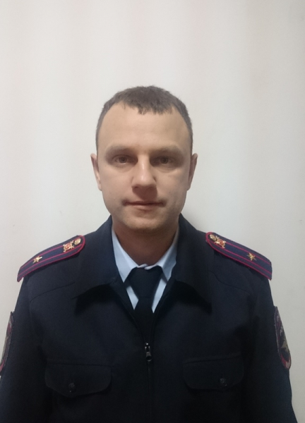 Участковый полицейский Мажей Сергей Владимирович